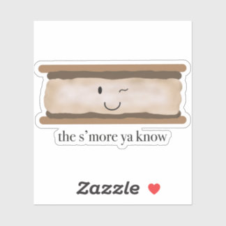 Pegatina de Cate S'more Campfire