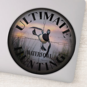 pegatina de caza de aves