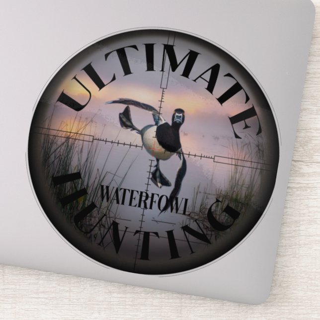 pegatina de caza de aves (Detalle)