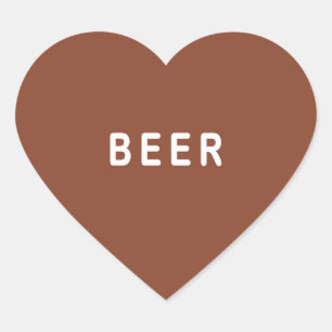 Pegatina de cerveza divertida