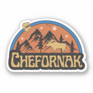 Pegatina de Chefornak, Alaska