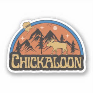 Pegatina de Chickaloon, Alaska