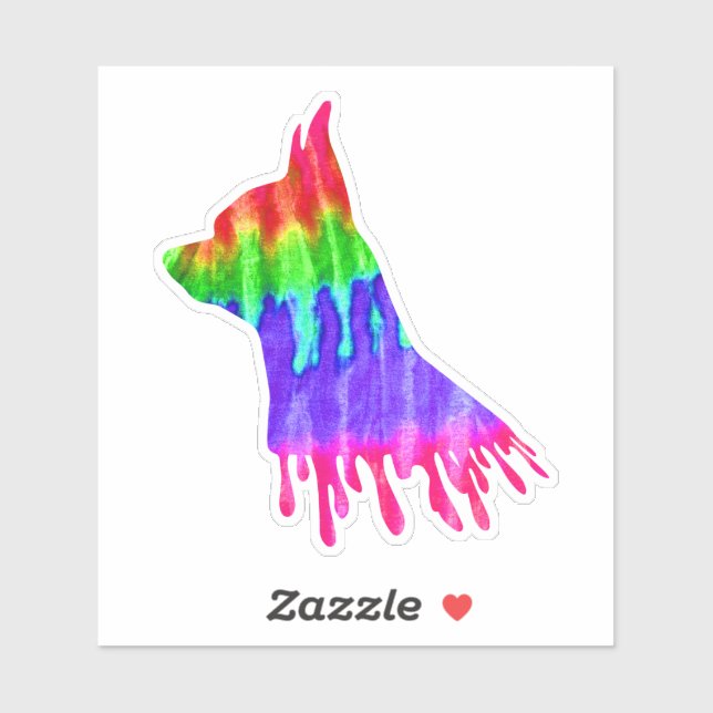 Pegatina de Chihuahua (Hoja)