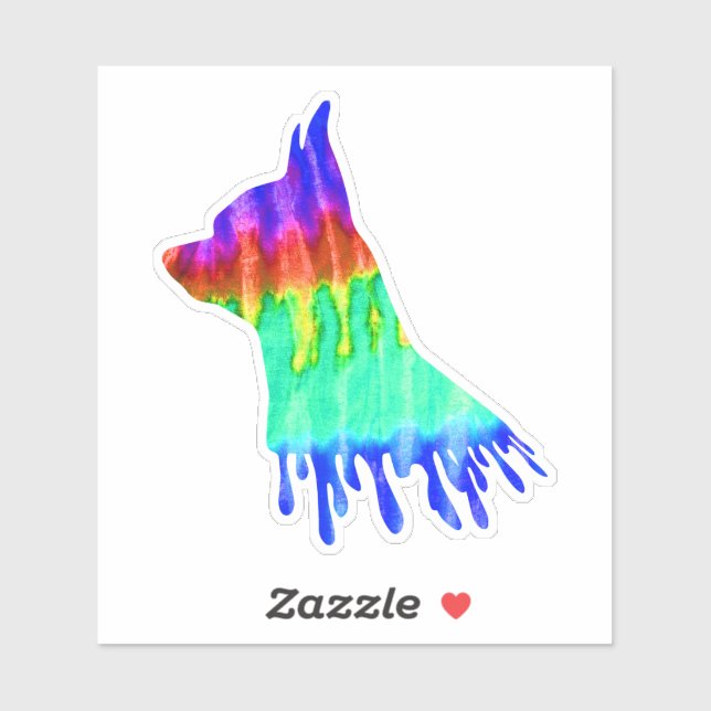 Pegatina de Chihuahua (Hoja)