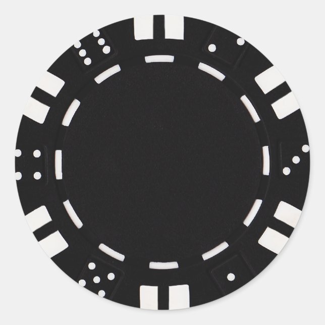 pegatina de chip de póker (Anverso)