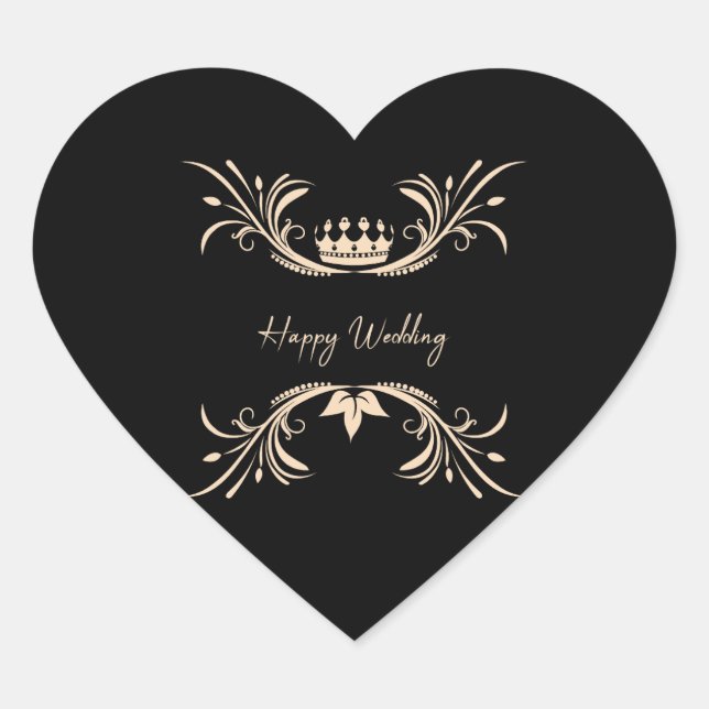 pegatina de chocolate boda (Anverso)