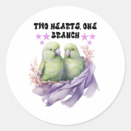 Pegatina de círculo