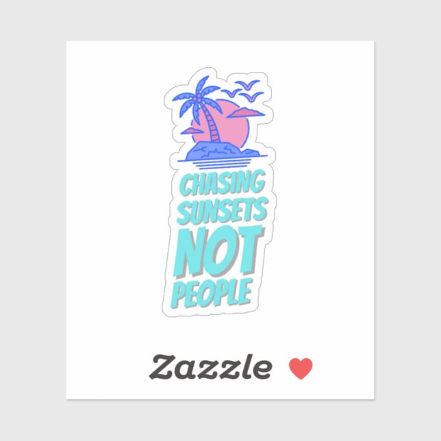 Pegatina de citas estéticas (Hoja)