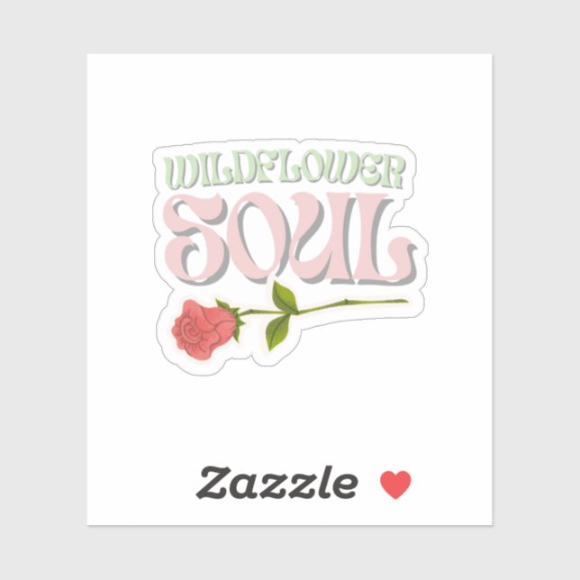 Pegatina de citas estéticas (Hoja)