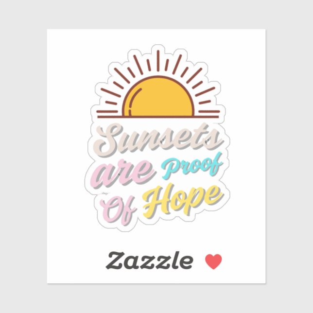 Pegatina de citas estéticas de tendencia (Hoja)