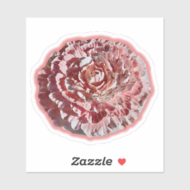 Pegatina de claveles (Hoja)