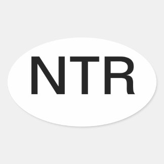 Pegatina de coche: nada que informar