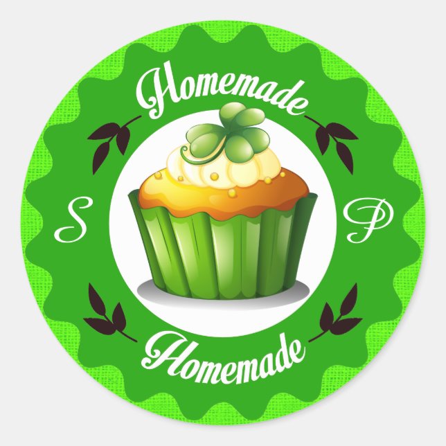 Pegatina de cocina hecha en casa por el Día de San (Anverso)