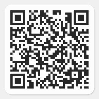 Pegatina de código QR de Sardine Pizza