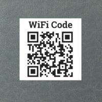 Pegatina de código QR Wifi