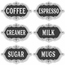 Pegatina de Coffee Bar