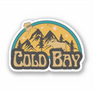 Pegatina de Cold Bay, Alaska
