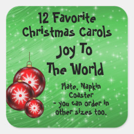 Pegatina de colección 12 villancicos favoritos - 1