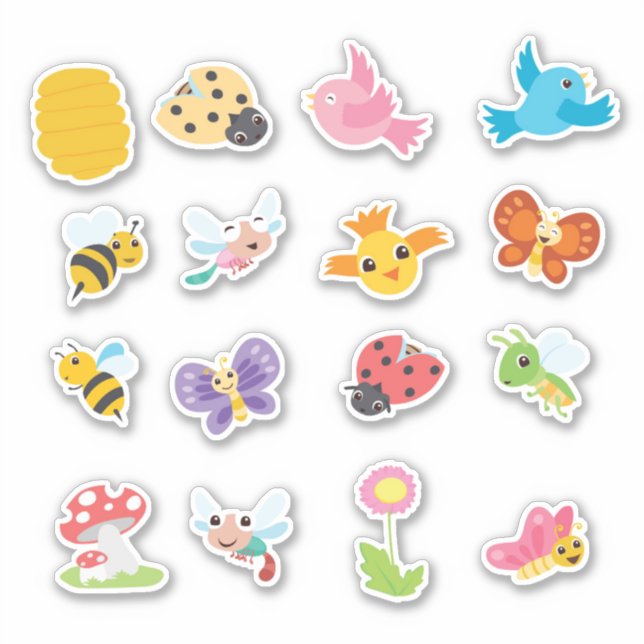 pegatina de colección de primavera (Anverso)