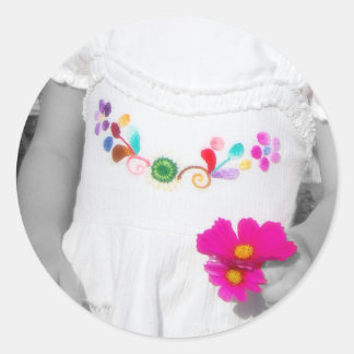 Pegatina de color de la vida