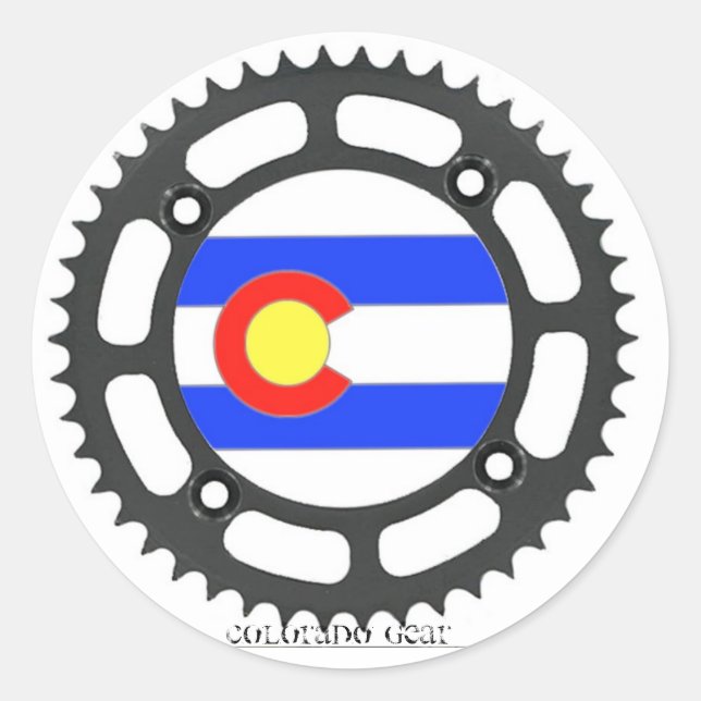 Pegatina de Colorado Gear (Anverso)