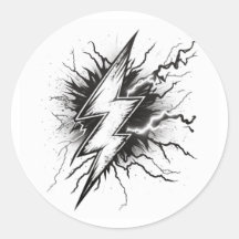 Pegatina de coloreado de energía Lightning