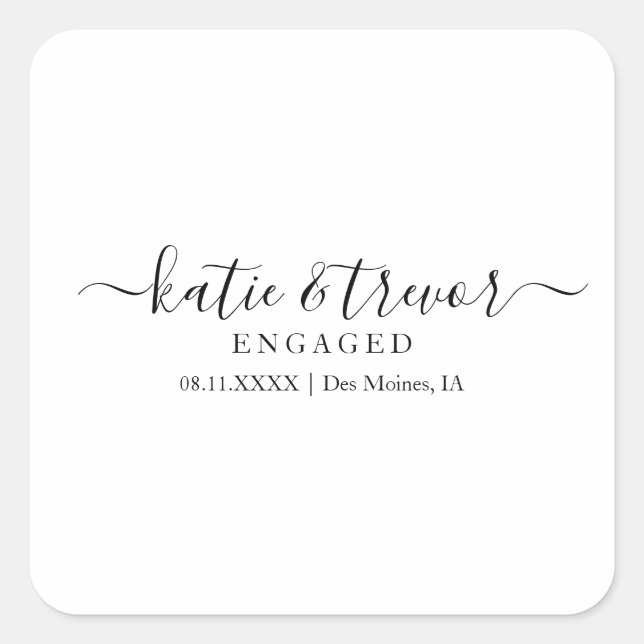 Pegatina de compromiso (Anverso)