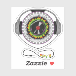 Pegatina de Concurso de Música de la Vida