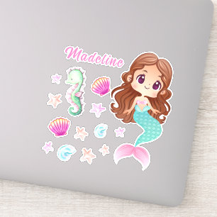 Pegatina de conjunto personalizado de sirvienta in