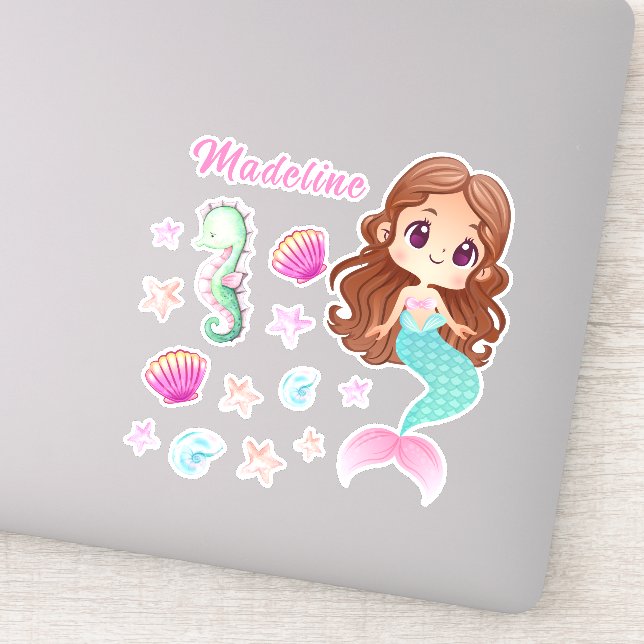 Pegatina de conjunto personalizado de sirvienta in (Detalle)