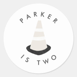 Pegatina de Conos de Aniversario de la Construcció