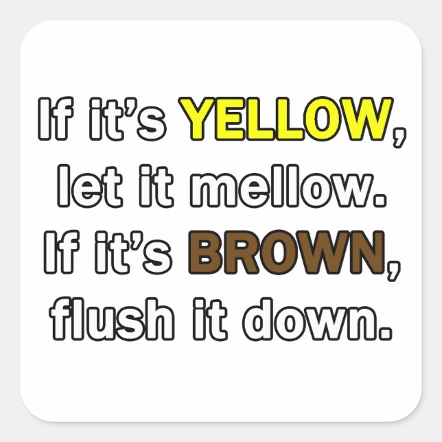 Pegatina de Conservación del Agua (Anverso)