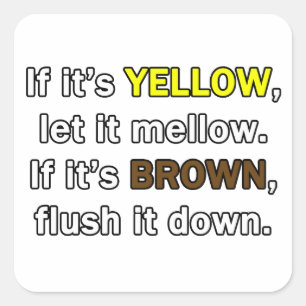 Pegatina de Conservación del Agua