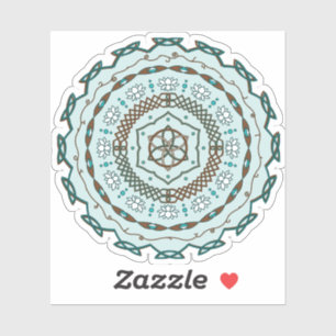 Pegatina de contorno de toga de Lotus