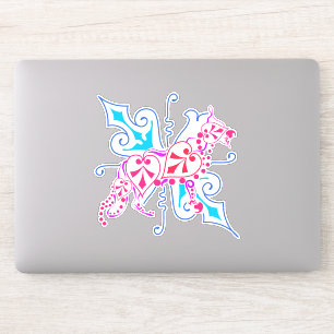 Pegatina de contorno Pastor Alemán