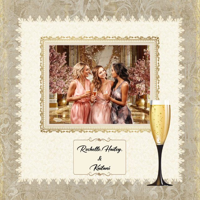 Pegatina de copa de champán (Subido por el creador)