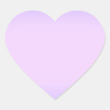Pegatina de corazón de lavanda rosa
