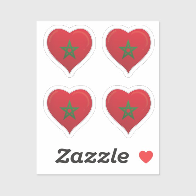 Pegatina de corazón de orgullo de la bandera de am (Hoja)