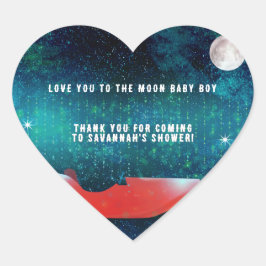 Pegatina de corazón de regalos de autos clásicos p