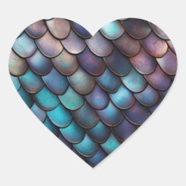 Pegatina de Corazón y Escala