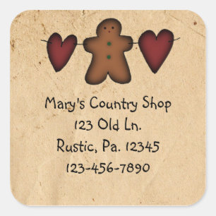 Pegatina De Corazones Y Pan De Gante