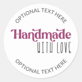 Pegatina de correo de pequeñas empresas hecho a ma