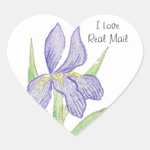 Pegatina de correo real