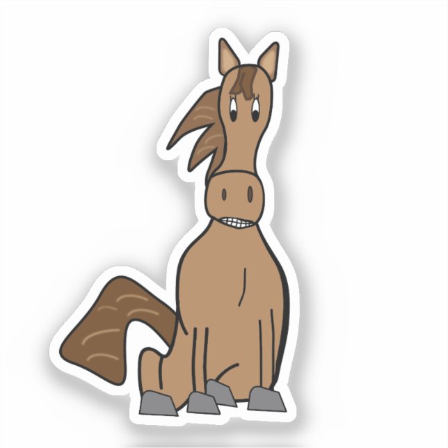 Pegatina de corte de ClipClop Die (Anverso)