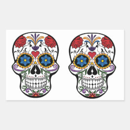Pegatina de cráneo