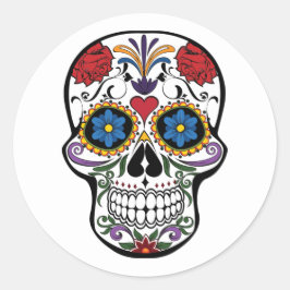 Pegatina de cráneo