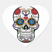 Pegatina de cráneo