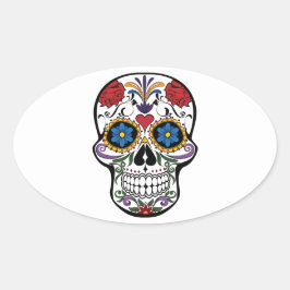 Pegatina de cráneo