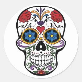 Pegatina de cráneo