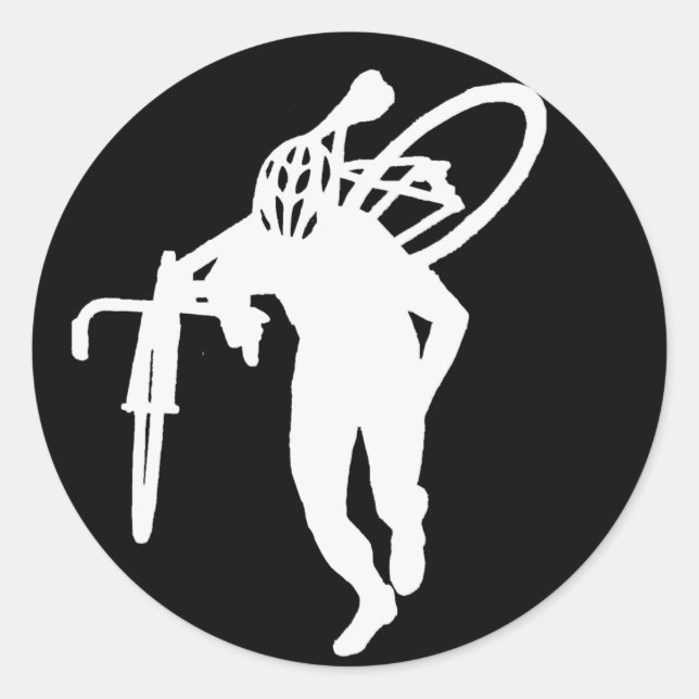 Pegatina de Cross Man (Anverso)